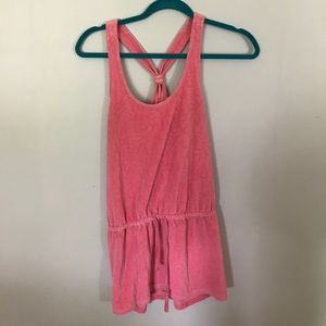 Juicy Couture Pink Terrycloth Coverup